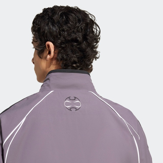 adidas Originals Sommerjacke »TEAMGEIST ADICOLOR ORIGINALS« mit hohem Kragen, aus gewebtem Polyester, lockere Passform