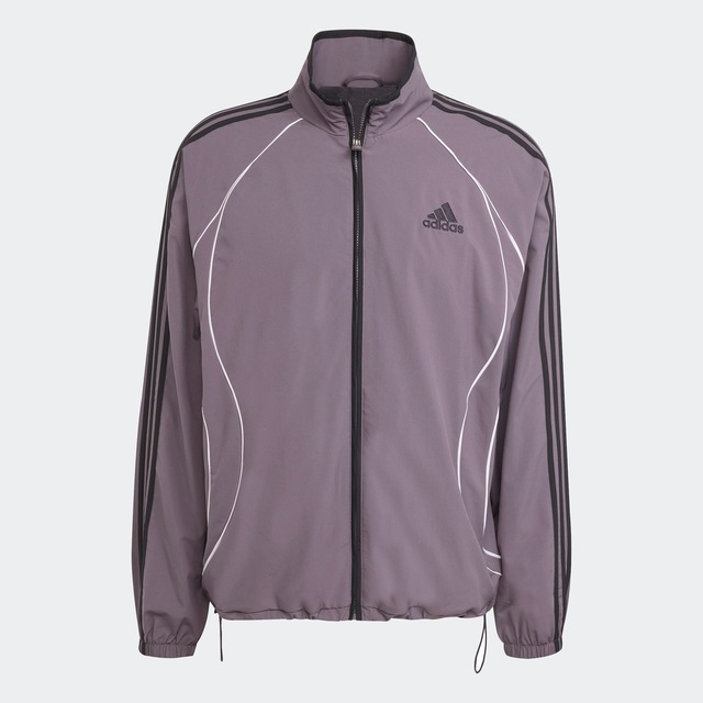 adidas Originals Sommerjacke »TEAMGEIST ADICOLOR ORIGINALS« mit hohem Kragen, aus gewebtem Polyester, lockere Passform