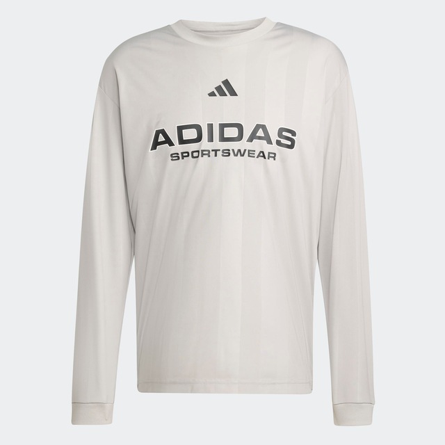 adidas Sportswear Langarmshirt »LANGÄRMELIGES JERSEY AUS JACQUARD«