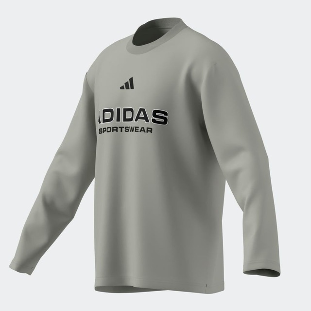 adidas Sportswear Langarmshirt »LANGÄRMELIGES JERSEY AUS JACQUARD«