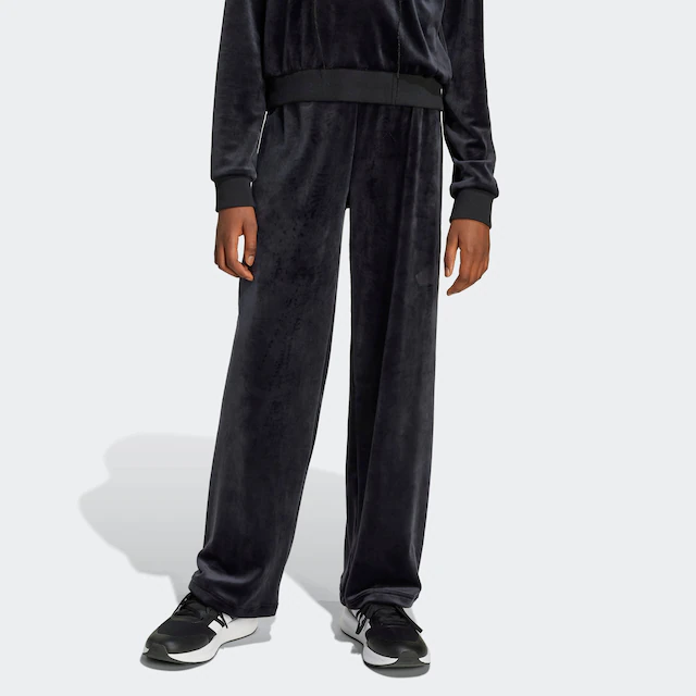 adidas Sportswear Sporthose »SEASONAL ESSENTIALS HOLIDAY PACK WIDE LEG« weite Passform, für Kinder, aus Polyester und Elasthan