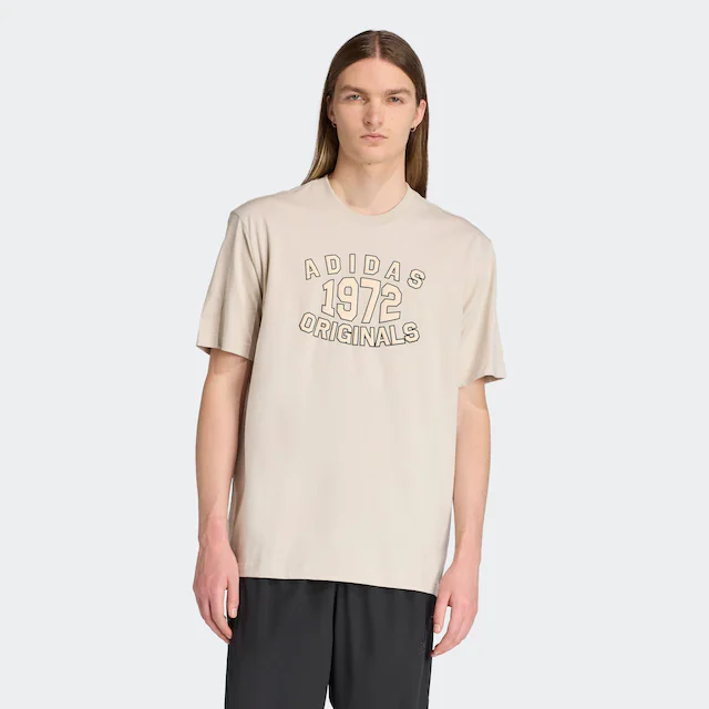 adidas Originals T-Shirt »LOCKER GESCHNITTENES« mit Print im College-Stil, aus weicher Baumwolle