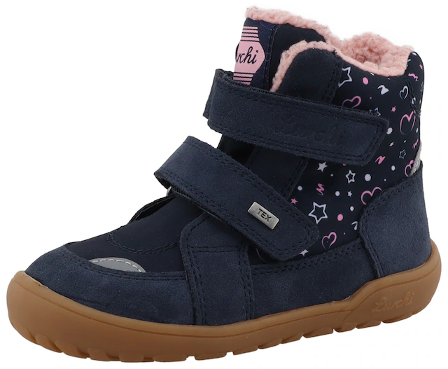Lurchi Barfußschuh »Jilly Barefoot-TEX« Klettschuh mit Warmfutter, Größenschablone zum Download