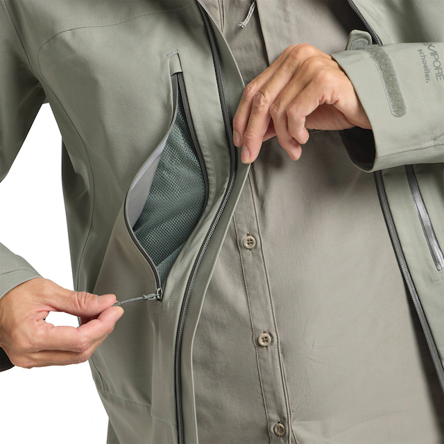 Jack Wolfskin Funktionsjacke »KAMMWEG 3L JKT W« mit Kapuze atmungsaktiv, wasserdicht, winddicht
