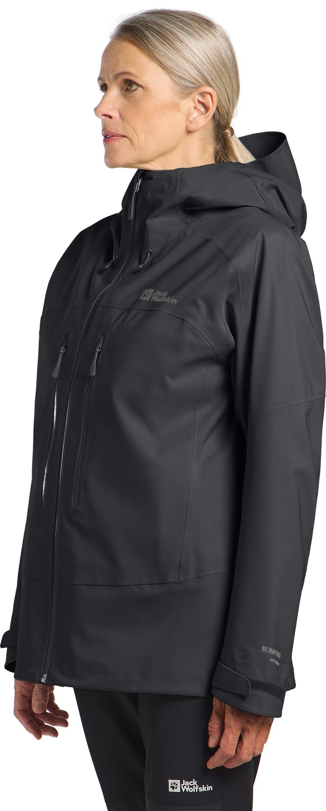 Jack Wolfskin Funktionsjacke »KAMMWEG 3L JKT W« mit Kapuze atmungsaktiv, wasserdicht, winddicht