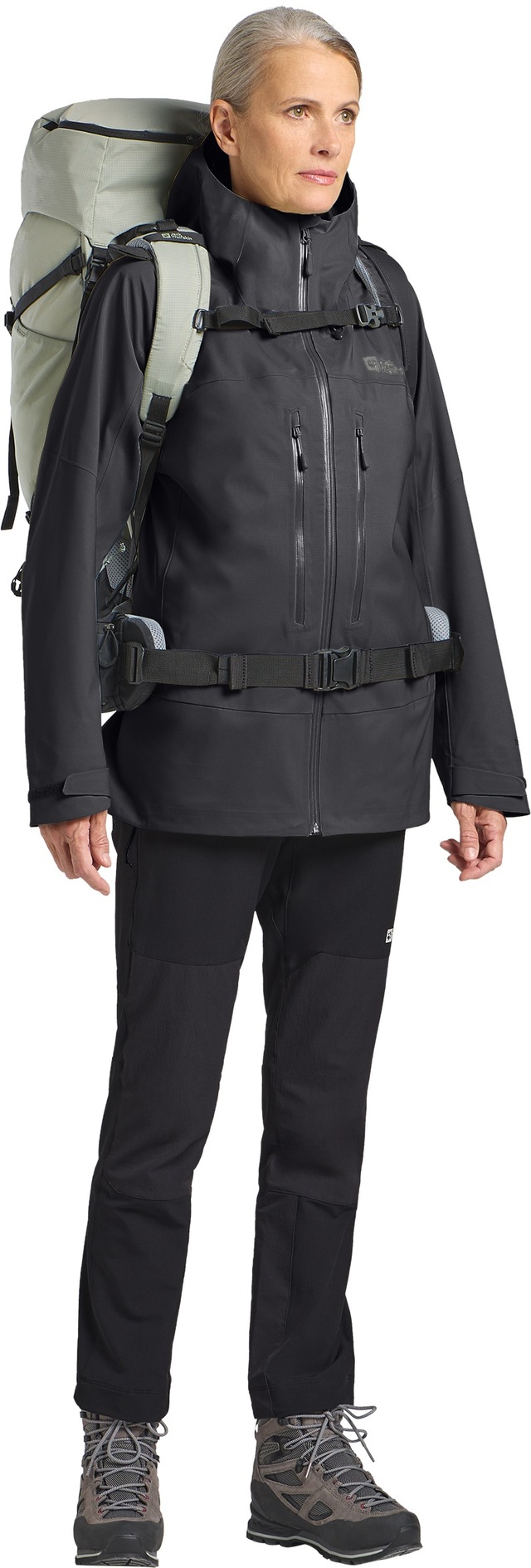 Jack Wolfskin Funktionsjacke »KAMMWEG 3L JKT W« mit Kapuze atmungsaktiv, wasserdicht, winddicht