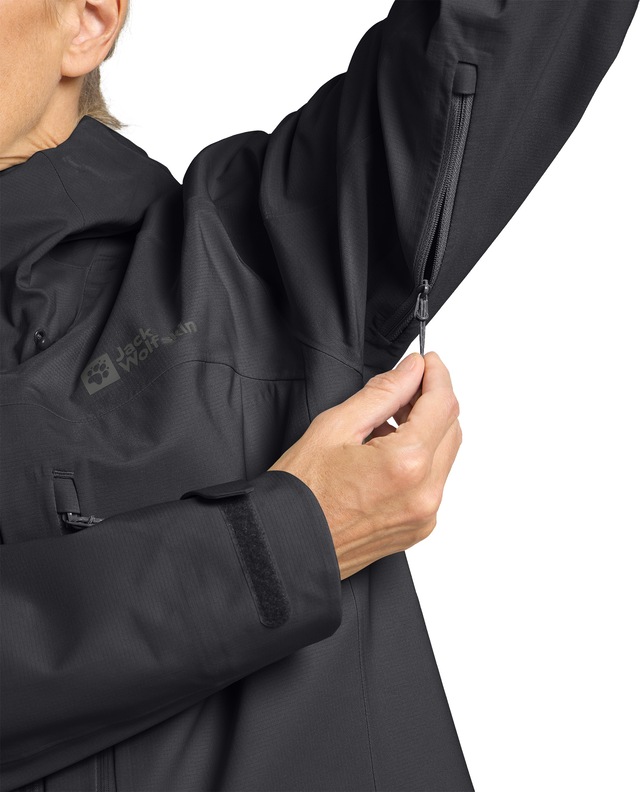 Jack Wolfskin Funktionsjacke »KAMMWEG 3L JKT W« mit Kapuze atmungsaktiv, wasserdicht, winddicht