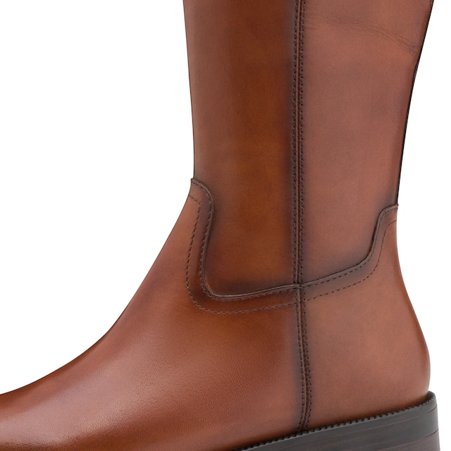 Tamaris Stiefel , Blockabsatz, Businessstiefel im klassischen Reiterlook
