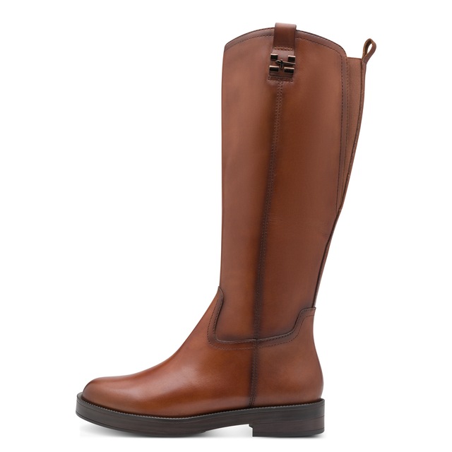 Tamaris Stiefel , Blockabsatz, Businessstiefel im klassischen Reiterlook