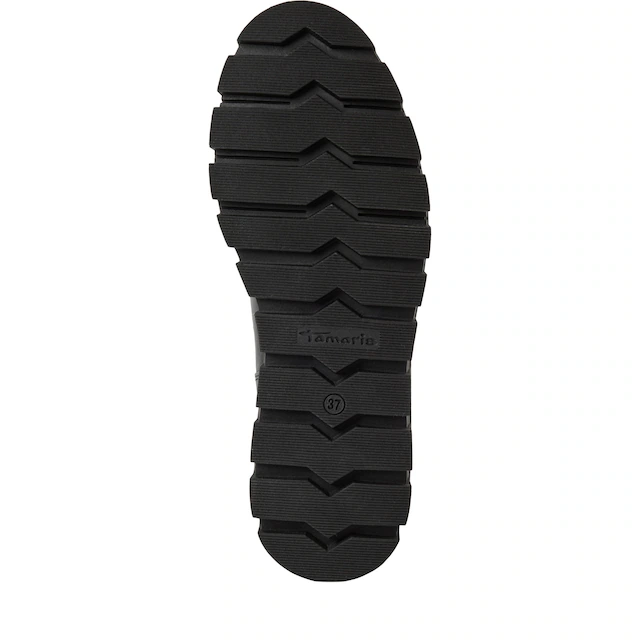 Tamaris Chelseaboots Stiefelette, Schlupfschuh mit T-Logoprägung