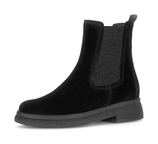 Gabor Chelseaboots , Blockabsatz, Businessschuh in Komfortweite G