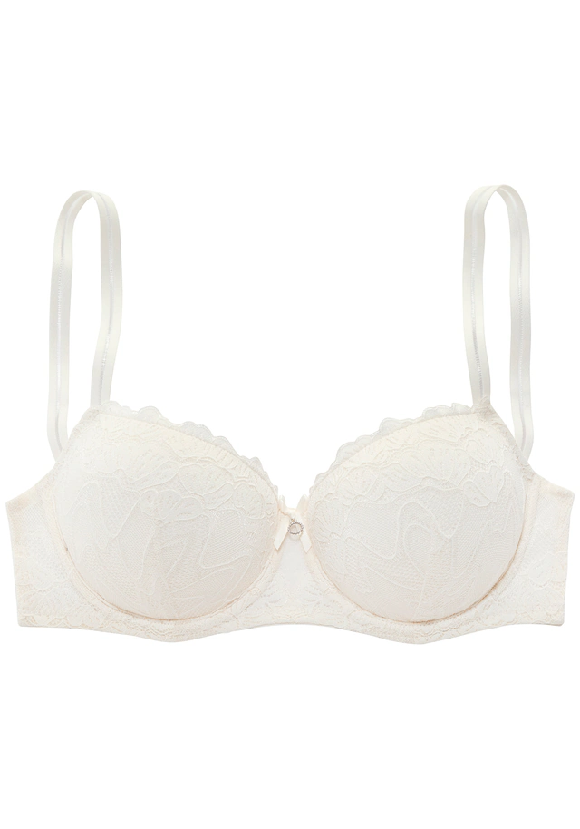 LASCANA Schalen-BH »Romea« mit Bügel & floraler Spitze, Dessous