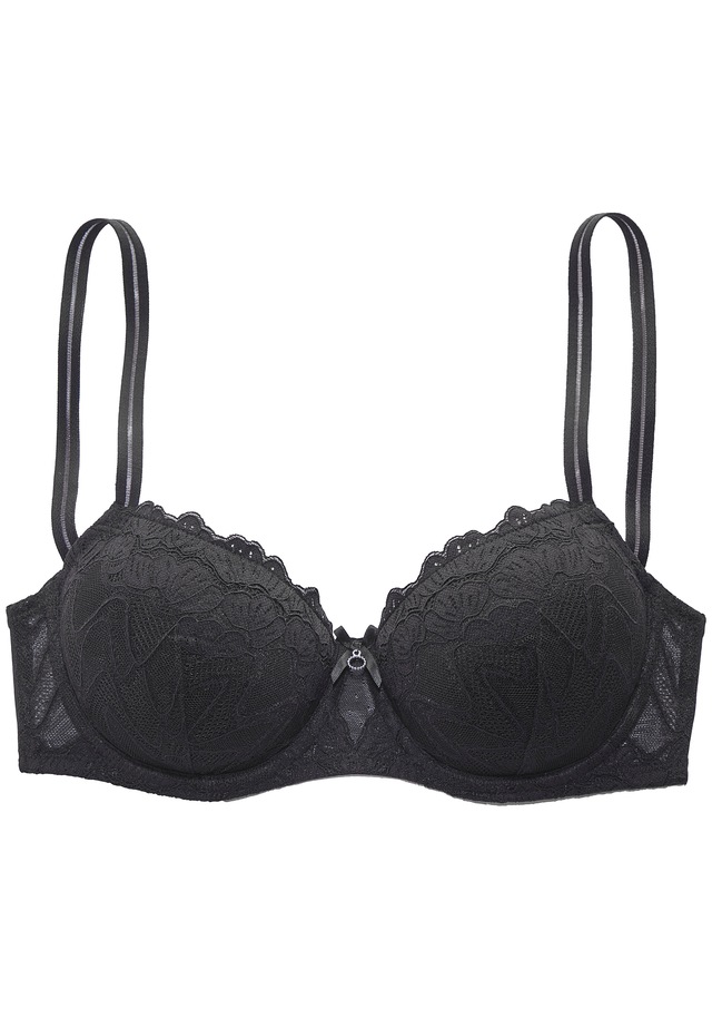LASCANA Schalen-BH »Romea« mit Bügel & floraler Spitze, Dessous