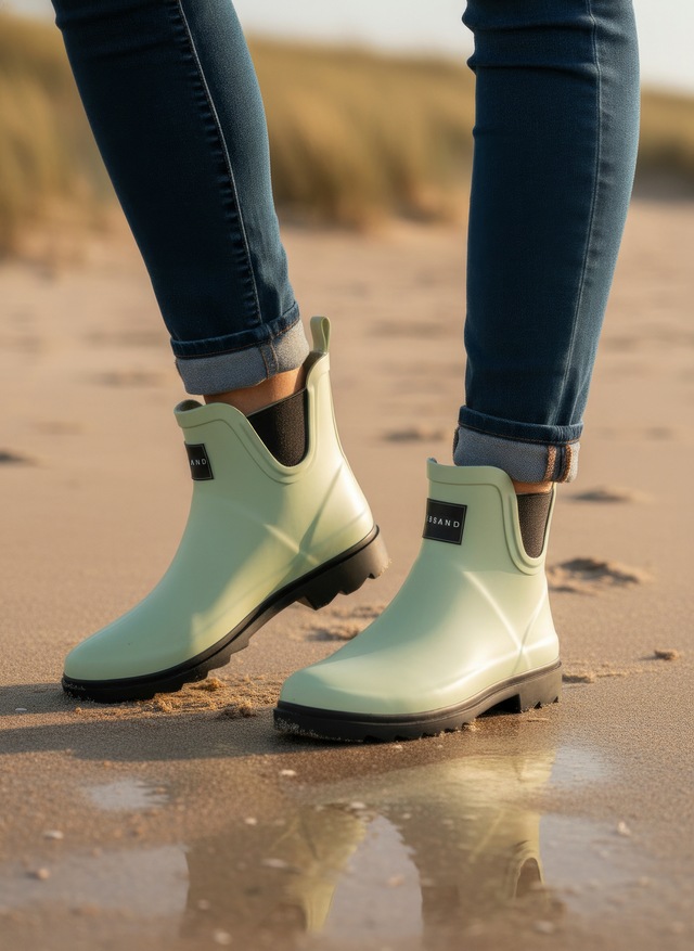 Elbsand Gummistiefelette »Boots, Gummistiefel, Schlupfstiefel« aus wasserdichtem Material