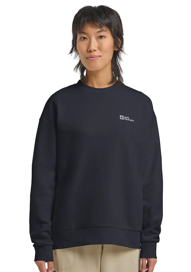 Jack Wolfskin Langarmshirt »ESSENTIAL CREWNECK W«