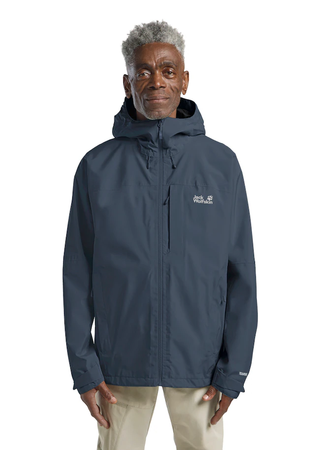 Jack Wolfskin Funktionsjacke »TEMPEST 2L JKT M« mit Kapuze mit Kapuze, wasserdicht, winddicht, atmungsaktiv