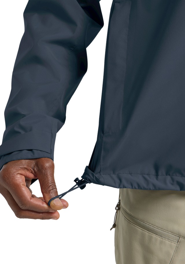 Jack Wolfskin Funktionsjacke »TEMPEST 2L JKT M« mit Kapuze mit Kapuze, wasserdicht, winddicht, atmungsaktiv