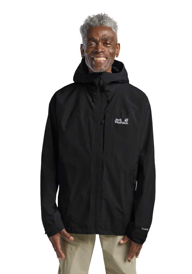 Jack Wolfskin Funktionsjacke »TEMPEST 2L JKT M« mit Kapuze mit Kapuze, wasserdicht, winddicht, atmungsaktiv
