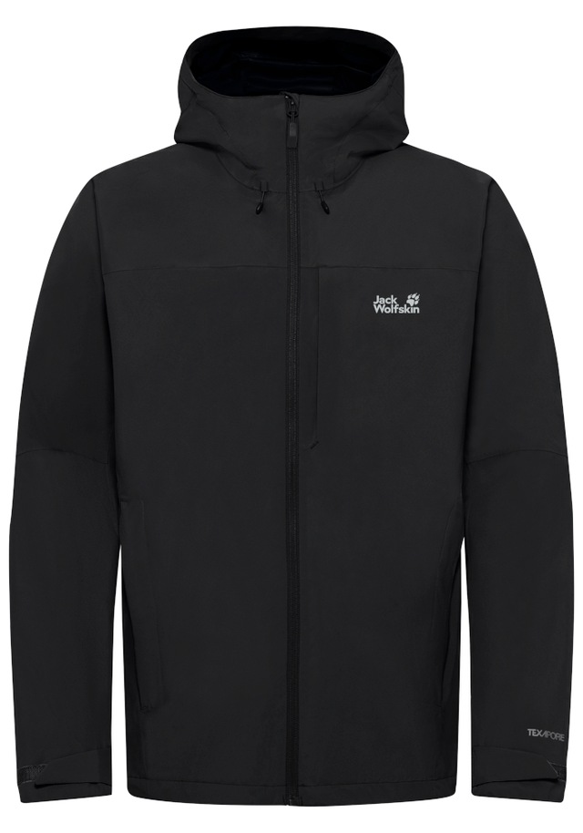 Jack Wolfskin Funktionsjacke »TEMPEST 2L JKT M« mit Kapuze mit Kapuze, wasserdicht, winddicht, atmungsaktiv