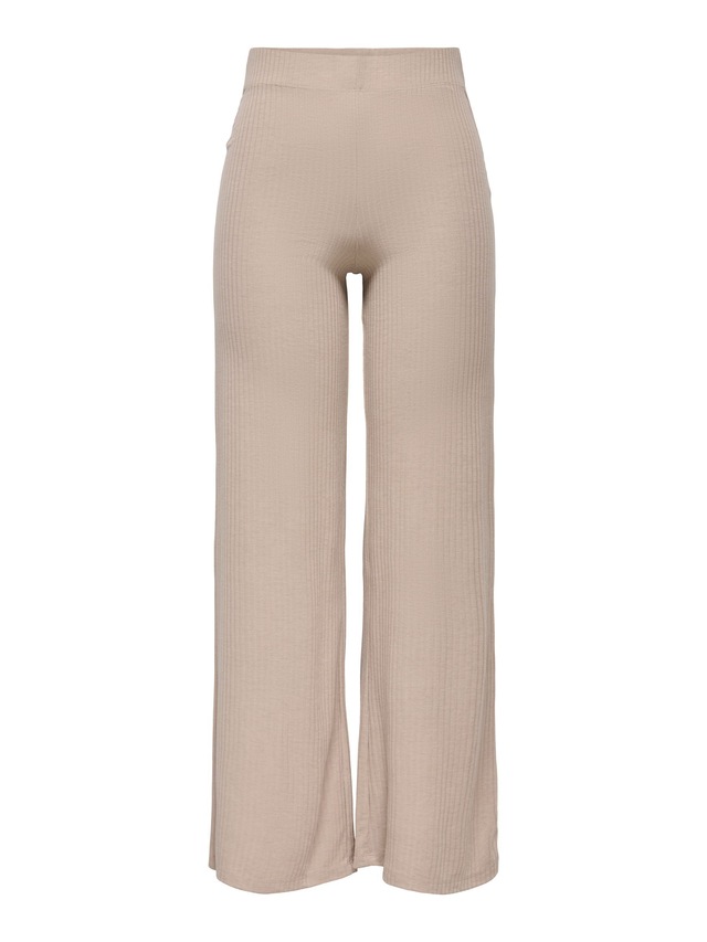 ONLY Play Loungehose »ONPSEREN HW RIB STR PNT NOOS« Loose Fit, aus Polyester, Viskose und Elasthan, pflegeleicht