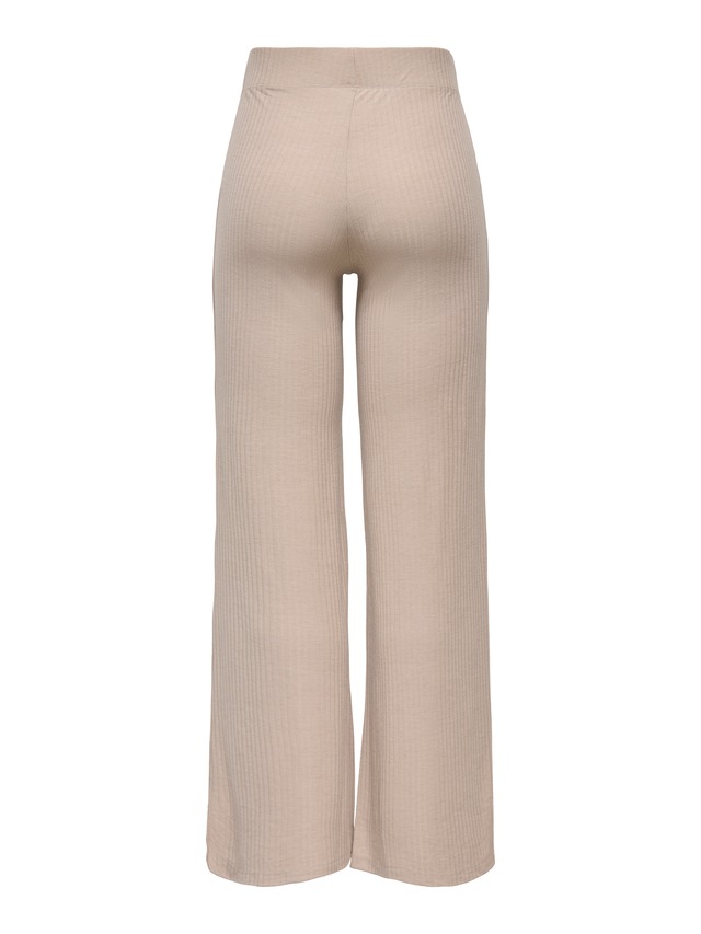 ONLY Play Loungehose »ONPSEREN HW RIB STR PNT NOOS« Loose Fit, aus Polyester, Viskose und Elasthan, pflegeleicht