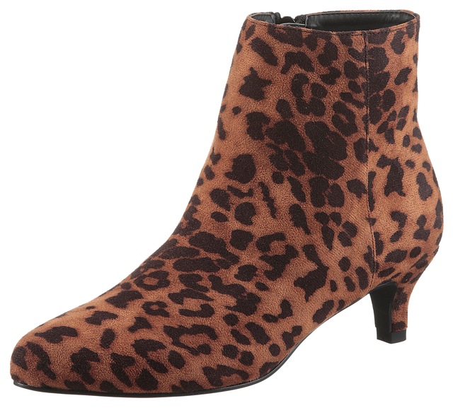 Aniston SHOES Stiefelette Reißverschluss-Ankelboots, Trichterabsatz