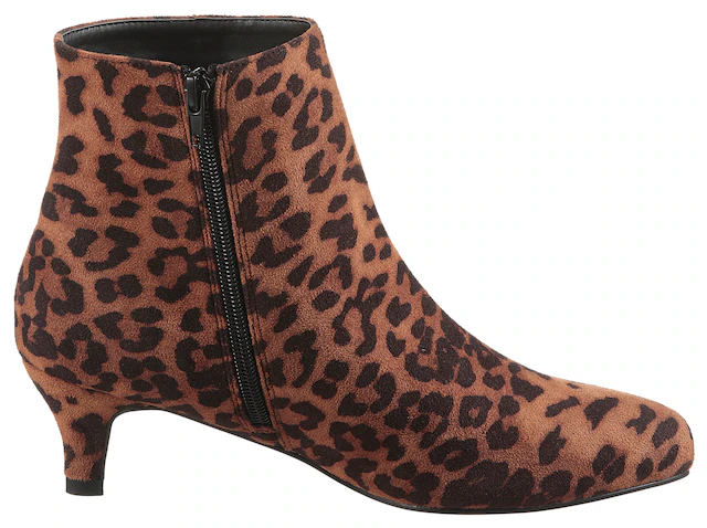 Aniston SHOES Stiefelette Reißverschluss-Ankelboots, Trichterabsatz
