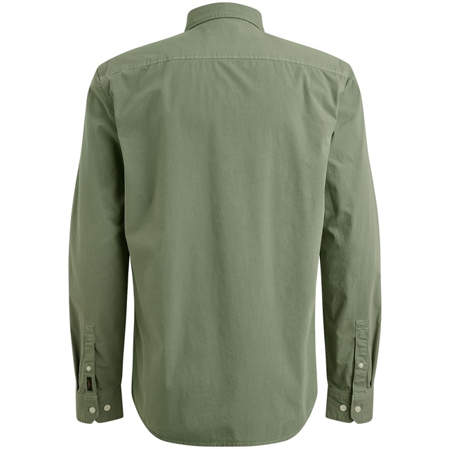 PME LEGEND Langarmhemd mit Logo Stickerei
