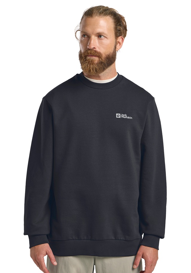 Jack Wolfskin Langarmshirt »ESSENTIAL CREWNECK M«