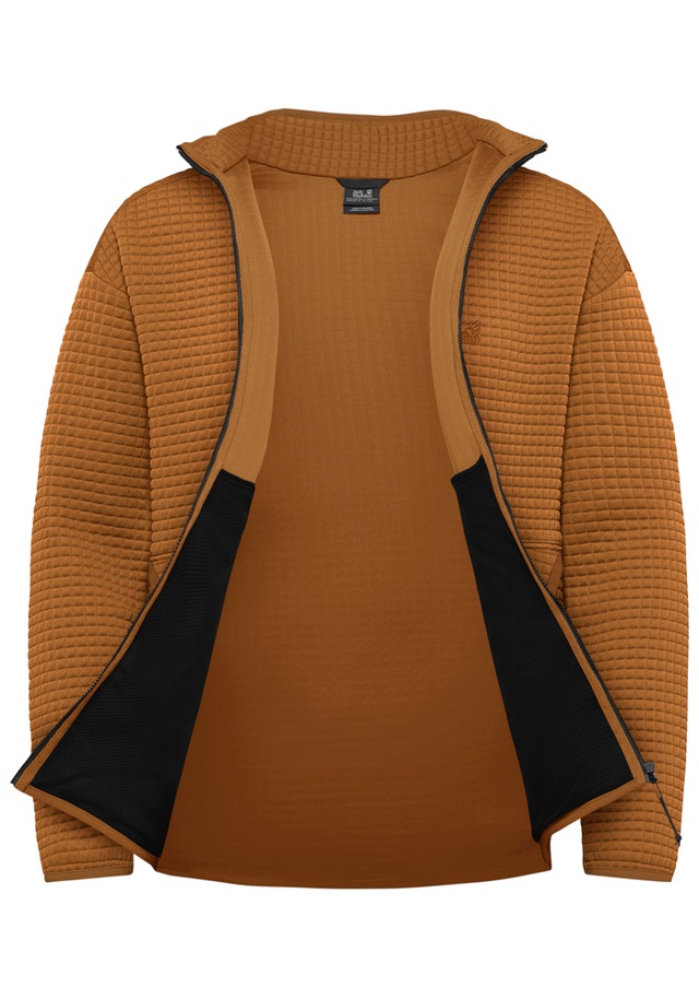 Jack Wolfskin Fleecejacke »MOGARI FZ M« mit Waffelfleece, atmungsaktiv