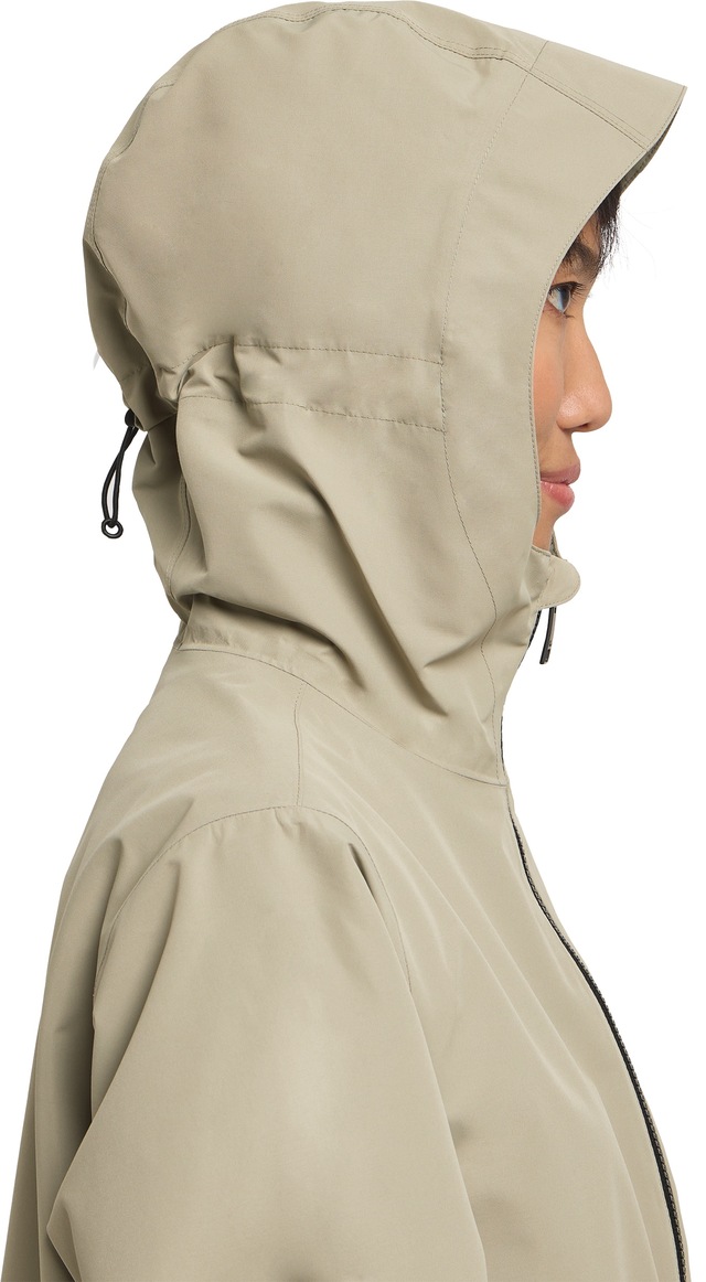 Jack Wolfskin Funktionsparka »TERRAVIEW 2L PARKA W« mit Kapuze mit Kapuze, atmungsaktiv, wasserdicht, winddicht, länger geschnitten