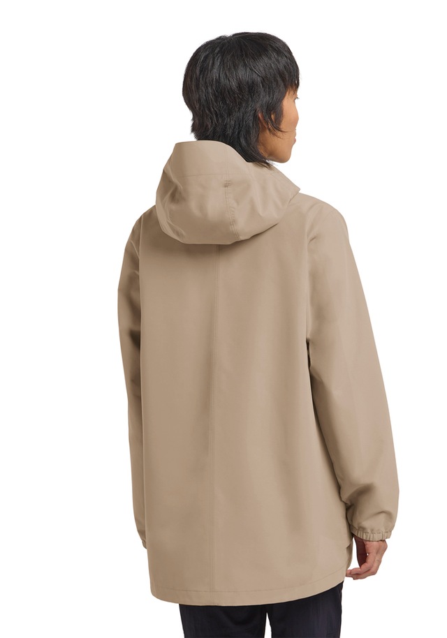 Jack Wolfskin Funktionsparka »TERRAVIEW 2L PARKA W« mit Kapuze mit Kapuze, atmungsaktiv, wasserdicht, winddicht, länger geschnitten