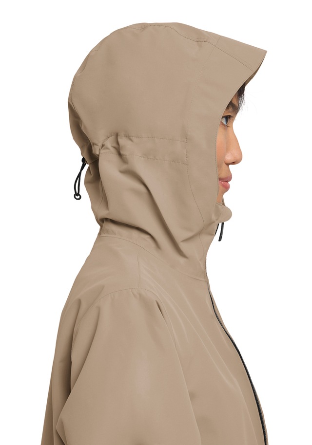 Jack Wolfskin Funktionsparka »TERRAVIEW 2L PARKA W« mit Kapuze mit Kapuze, atmungsaktiv, wasserdicht, winddicht, länger geschnitten