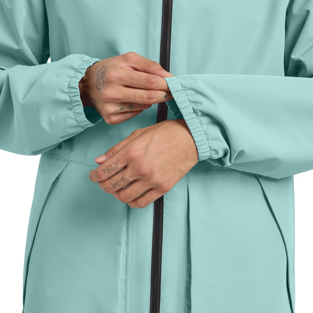 Jack Wolfskin Funktionsparka »TERRAVIEW 2L PARKA W« mit Kapuze mit Kapuze, atmungsaktiv, wasserdicht, winddicht, länger geschnitten