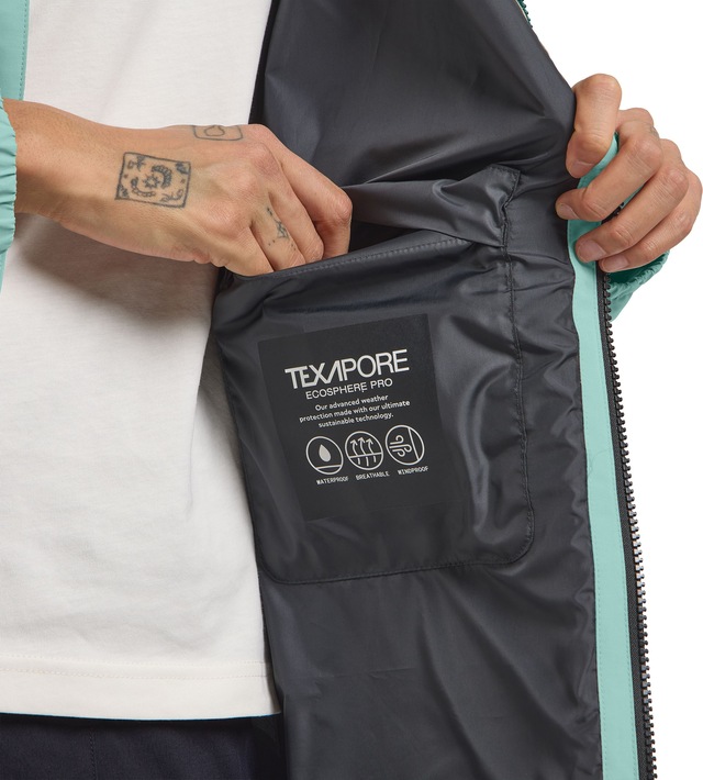 Jack Wolfskin Funktionsparka »TERRAVIEW 2L PARKA W« mit Kapuze mit Kapuze, atmungsaktiv, wasserdicht, winddicht, länger geschnitten