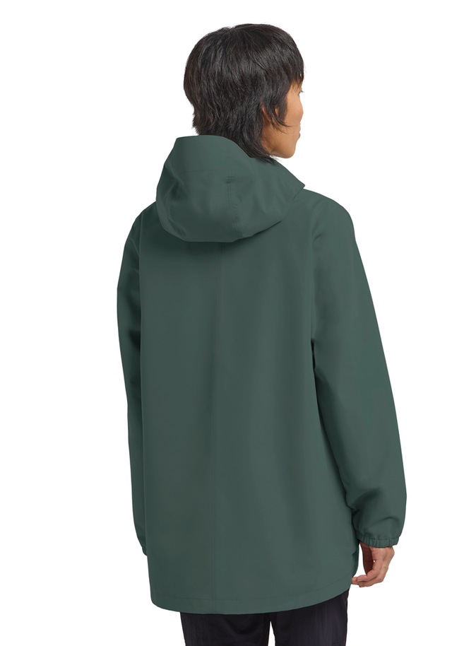 Jack Wolfskin Funktionsparka »TERRAVIEW 2L PARKA W« mit Kapuze mit Kapuze, atmungsaktiv, wasserdicht, winddicht, länger geschnitten