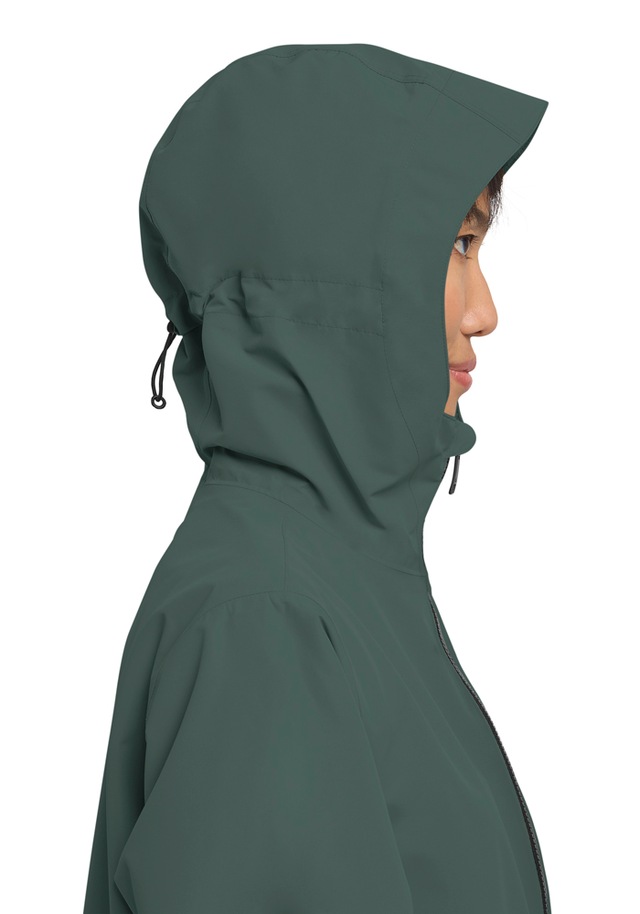Jack Wolfskin Funktionsparka »TERRAVIEW 2L PARKA W« mit Kapuze mit Kapuze, atmungsaktiv, wasserdicht, winddicht, länger geschnitten
