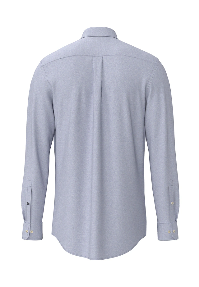 FYNCH-HATTON Langarmhemd mit Logo Stickerei