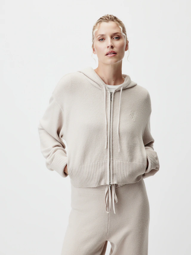 LeGer Kapuzenstrickjacke »Cornelia, LeGer by Lena Gercke« Regular fit mit Kapuze