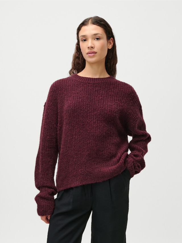 LeGer Strickpullover »Florina, LeGer by Lena Gercke« überschnittene Schultern, lockere Form, Rundhals