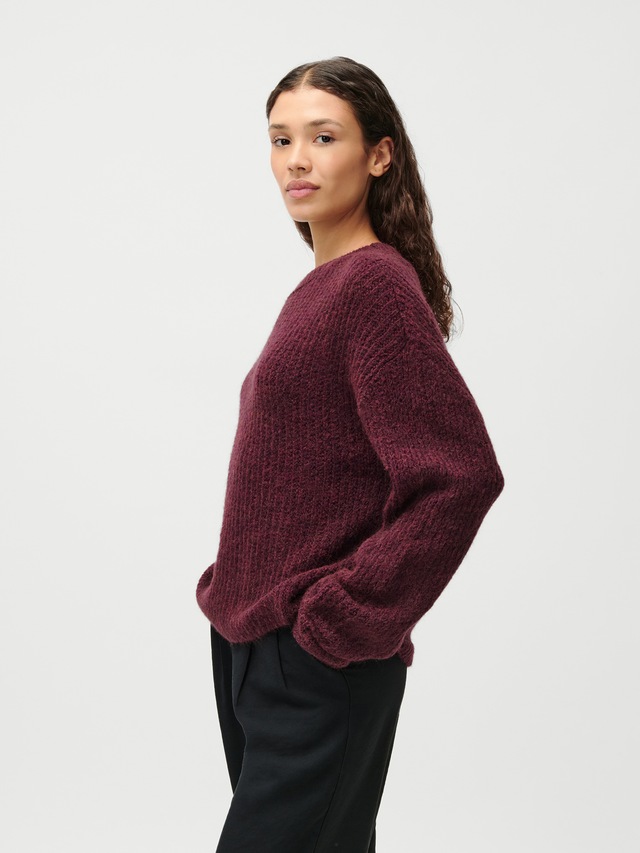 LeGer Strickpullover »Florina, LeGer by Lena Gercke« überschnittene Schultern, lockere Form, Rundhals