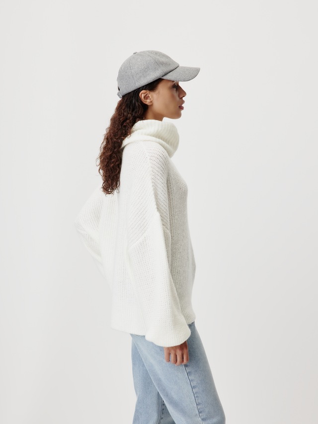 LeGer Strickpullover »Jarine, LeGer by Lena Gercke« Loose fit mit Rundhalsausschnitt