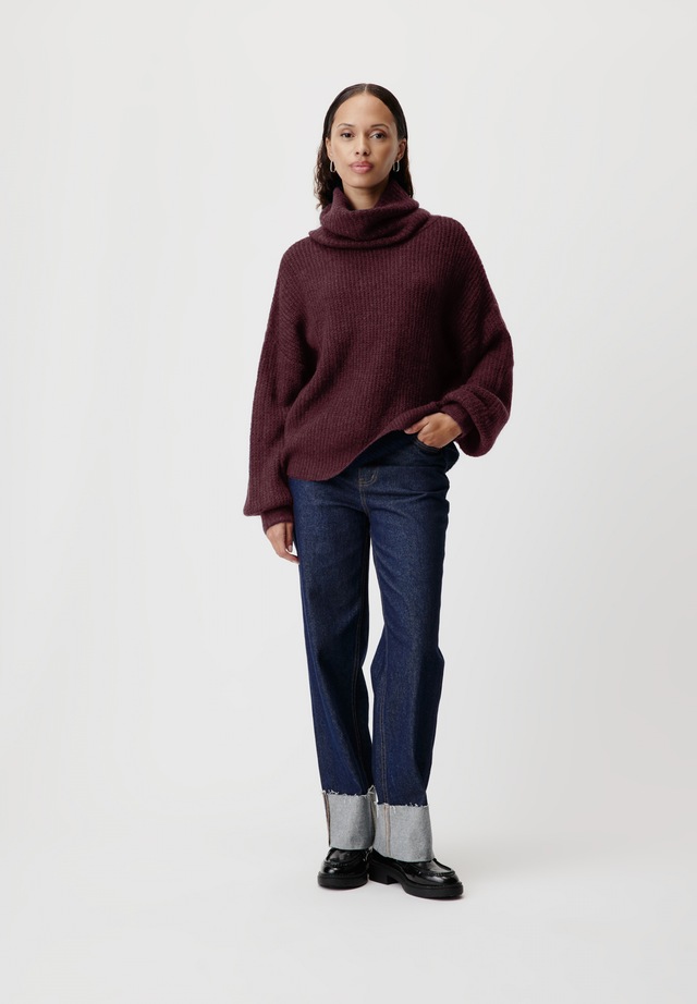 LeGer Strickpullover »Jarine, LeGer by Lena Gercke« Loose fit mit Rundhalsausschnitt