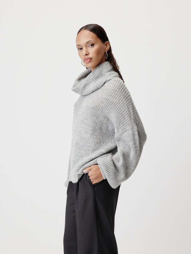 LeGer Strickpullover »Jarine, LeGer by Lena Gercke« Loose fit mit Rundhalsausschnitt