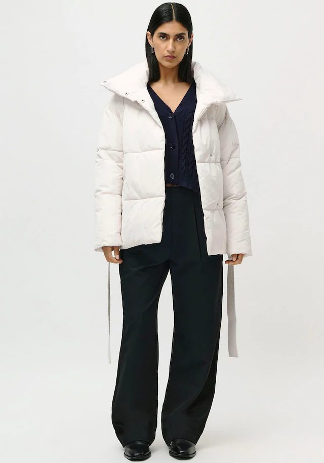 LeGer Steppjacke »Margitta, LeGer by Lena Gercke« ohne Kapuze Regular fit mit Rundhalsausschnitt