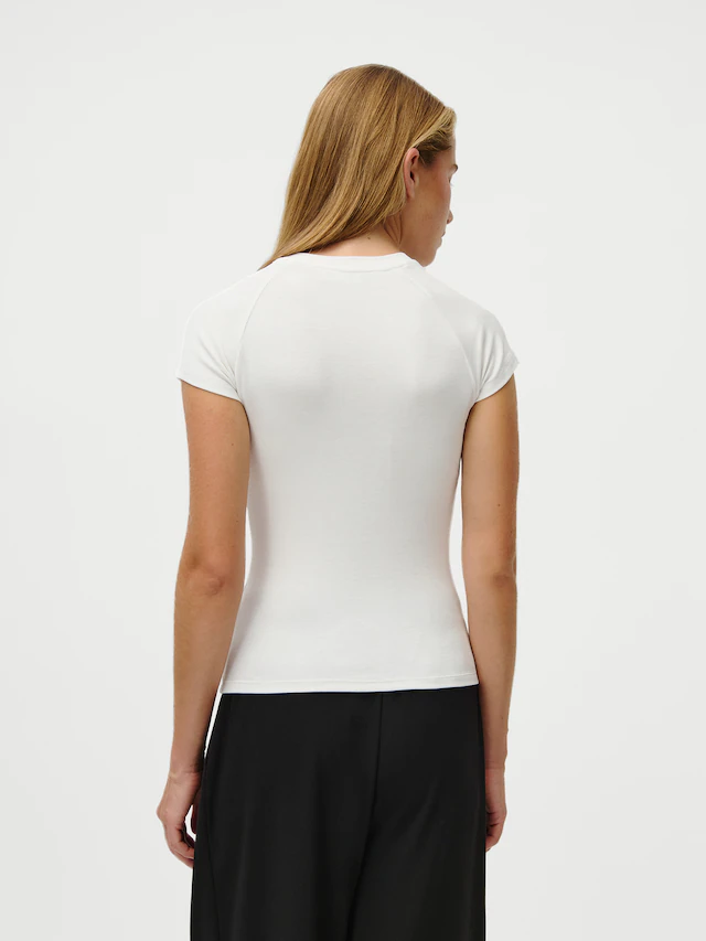 LeGer T-Shirt »Tayra, LeGer by Lena Gercke« basic, Rundhals, slim fit
