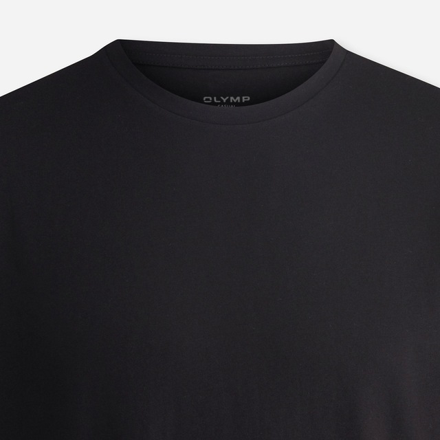 OLYMP T-Shirt Packung, 3er, 3 Stk. Rundhalsausschnitt, modern fit, reine Baumwolle
