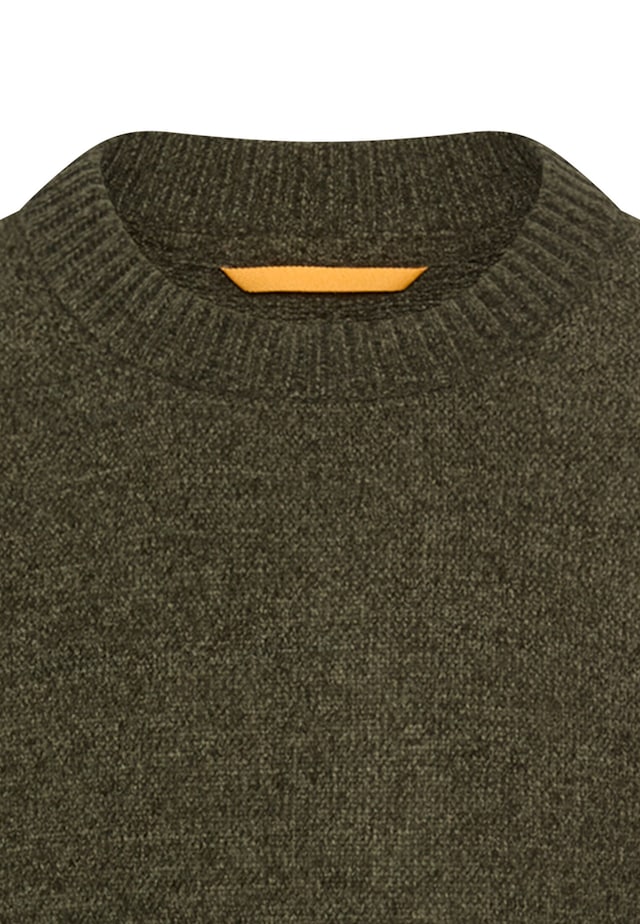 camel active Strickpullover mit Rundhalsausschnitt
