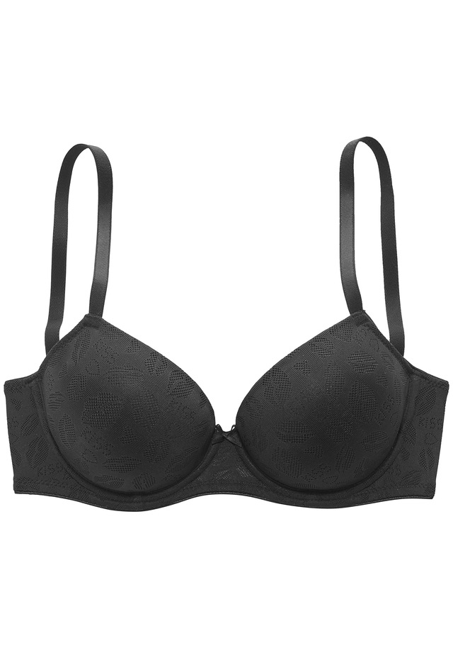 LASCANA Schalen-BH mit Spitze in Kussmund-Optik, sexy Dessous, auch für große Größen
