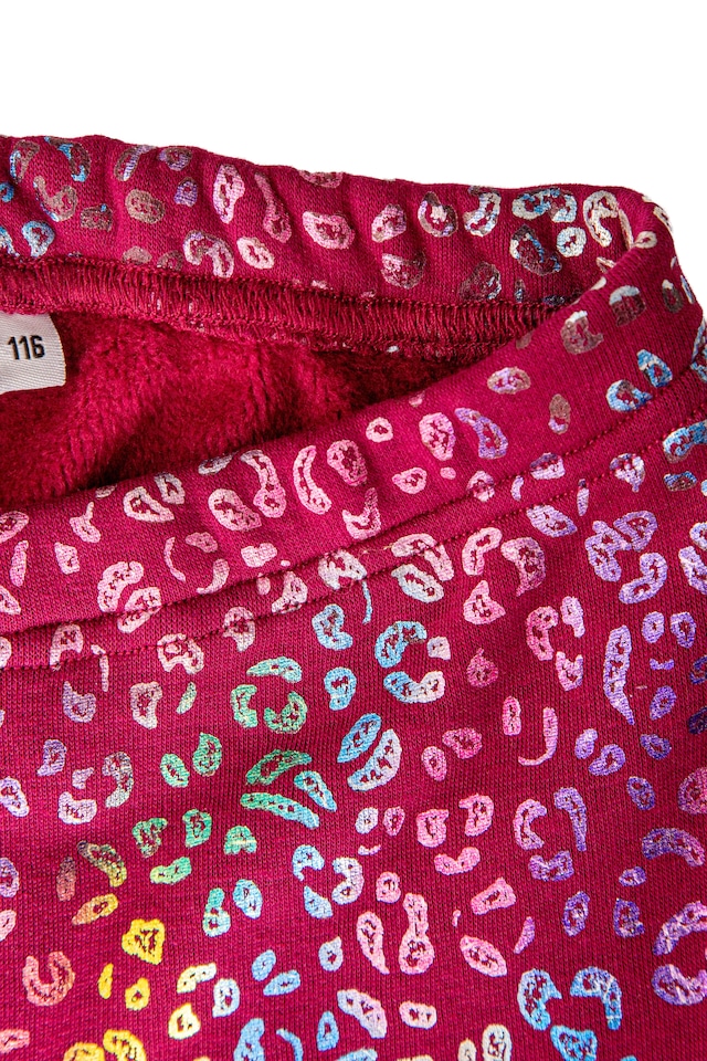 happy girls Strickleggings im bunten Allover